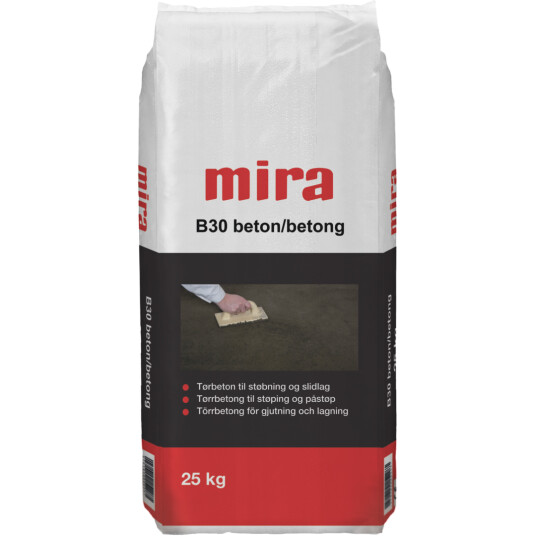 MIRA B30 TØRRBETONG 25KG