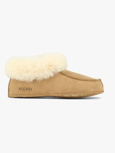 Mjúka Geir Slippers Chestnut 35