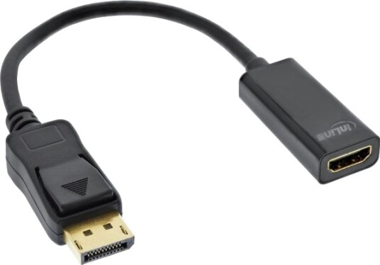 Inline 17198E 0,15 M Displayport Hdmi Hankjønn Hunkjønn Rett