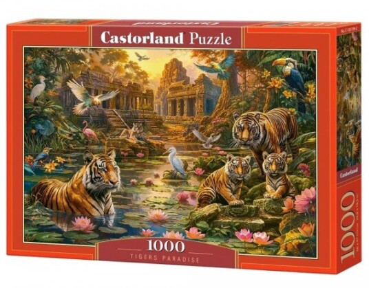 Castor Puzzle 1000 Biter Tigers Paradise Castor Puzzle 1000 Biter Tigers Paradise