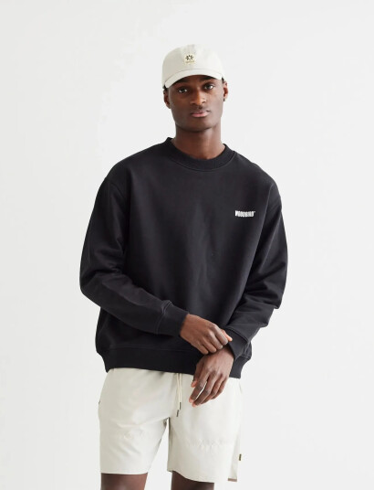 Woodbird Wbcane Base Crew - Black - S Woodbird Wbcane Base Crew - Black - S