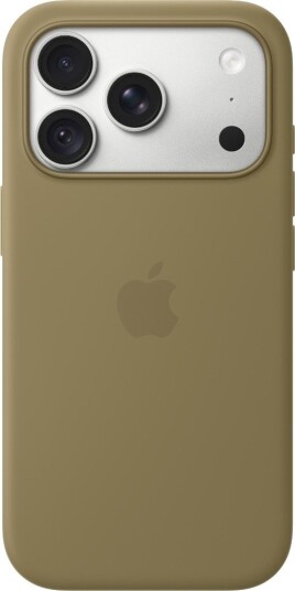 Apple iPhone 18 Pro Silikondeksel MagSafe Oliven Apple iPhone 18 Pro Silikondeksel MagSafe Oliven