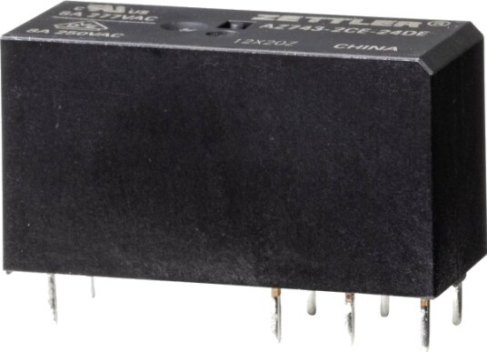 Zettler Electronics Az743 2Ce 24De Kraftrelé 24 V/Dc 8 A