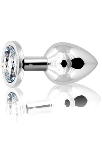 Sustainable Pleasure Metal Butt Plug Silver Medium