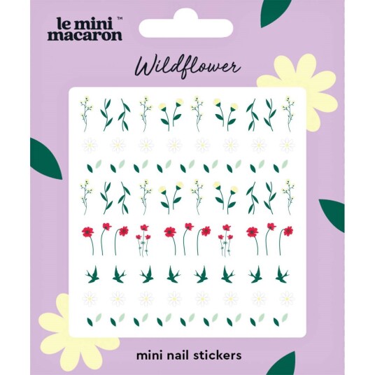 Le Mini Macaron Nail Art Stickers Wildflower Le Mini Macaron Nail Art Stickers Wildflower
