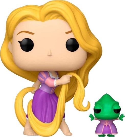 Disney Rapunzel Dukke Med Pascal-Figur 12 Tommer