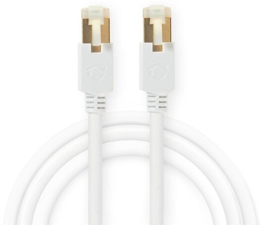 Nedis CAT6 S/FTP Nettverkskabel 10m Hvit Nedis CAT6 S/FTP Nettverkskabel 10m Hvit
