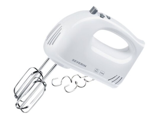 Severin HM 3820 Håndmikser 300 W Hvit/Grå med 5 Hastigheter