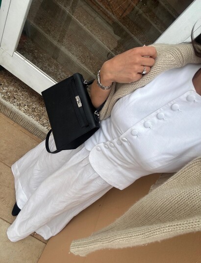 Twist & Tango Coco Top White L