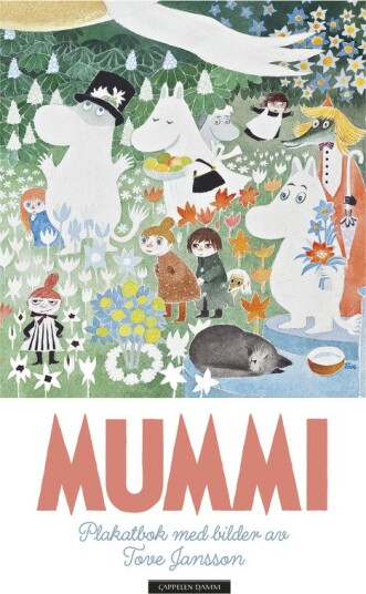 Mummi plakatbok med bilder av Tove Jansson