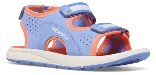 Merrell Kids' Panther Sandal 3.0 Blue/Coral 34, Blue/Coral
