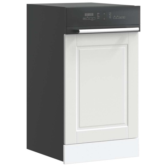  Oppvaskmaskin panel Porto hvit 45x1,5x67 cm konstruert tre 8721158424730