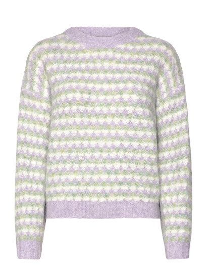A View Sassi Knit Pullover Purple 38