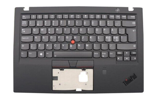 Lenovo Chicony - Brbart tastatur - til utskifting - Nordisk - Svart