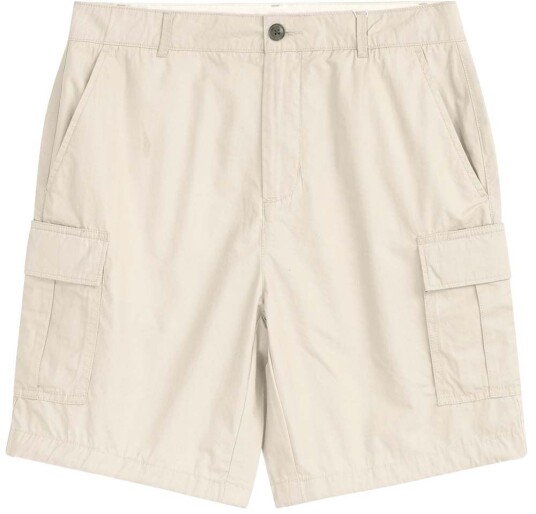 Knowledge Cotton Apparel Fig Loose Cargo Poplin Shorts Light Feather Gray S, Light Feather Gray Knowledge Cotton Apparel Fig Loose Cargo Poplin Shorts Light Feather Gray S, Light Feather Gray