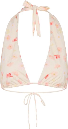 Gina Tricot Halter Triangle Top Cream S
