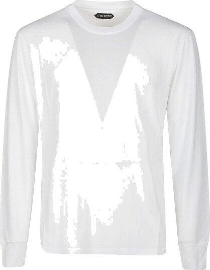 Tom Ford Herre Topper Hvit XL,