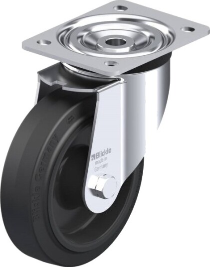 Blickle 684720 L-Poev 160Xr Svinghjul, Hjuldiameter 160 Mm, Bæreevne (Maks.) 400 Kg, 1 Stk