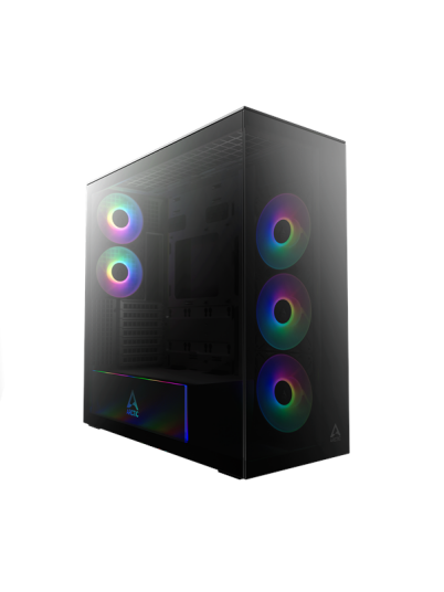 Arctic Xtender Midi Tower E-ATX Kabinett Svart Arctic Xtender Midi Tower E-ATX Kabinett Svart