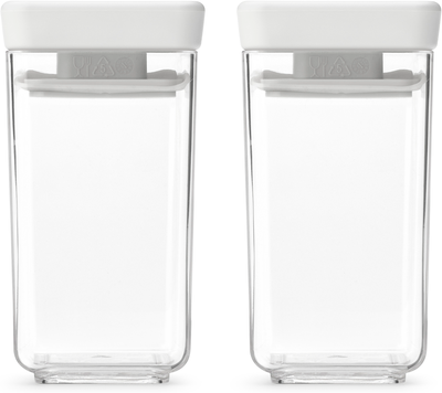 Brabantia TASTY+ stabelbar boks 2 deler 0,15 Lysegrå