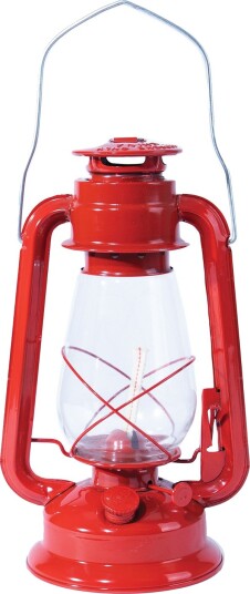 Rothco Retro parafinlykt 30 cm rød Rød