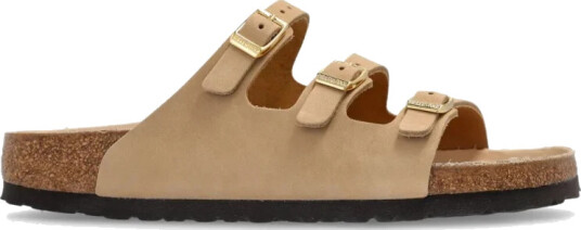Birkenstock Dame Sko Beige 36 EU,