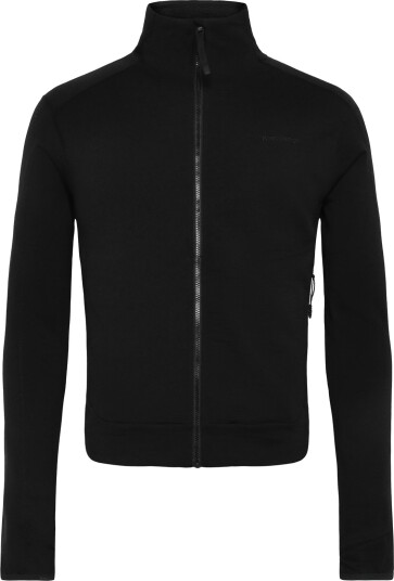 Knowledge Cotton Apparel Dynamic Wool Fleece Full Zip Black XL