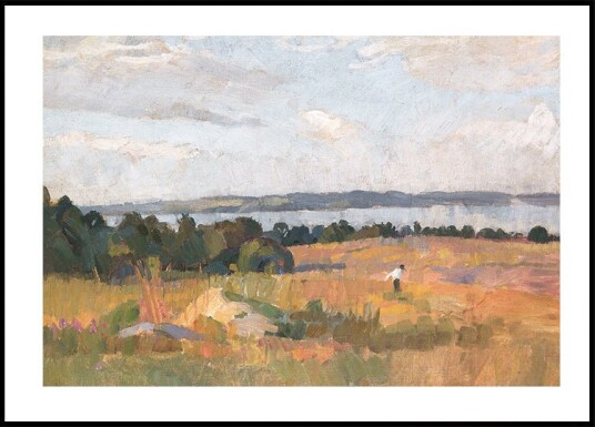 Herbststimmung Am Untersee By Christian Landenberger Plakat Plakat / 40x50cm