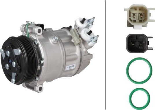 HELLA 8FK 366 203-481 AC-kompressor