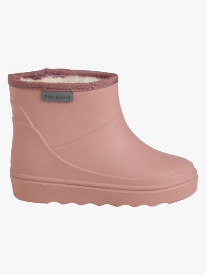 En Fant Fôrede Gummistøvler Old Rose 27