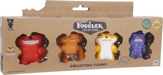 Fuggler Samlefigurer 6+ År 4-Pakning