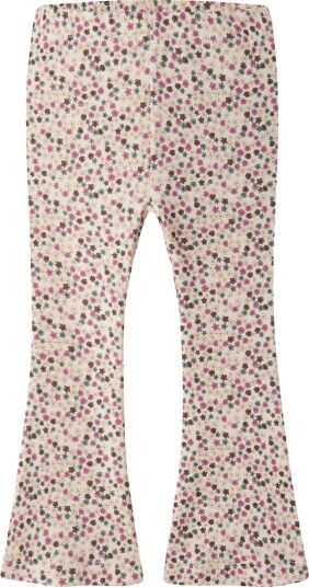 Name It Leggings - NmfLianna - Antique White - Name It - 1 år (80) - Leggings Beige Hvit Rosa