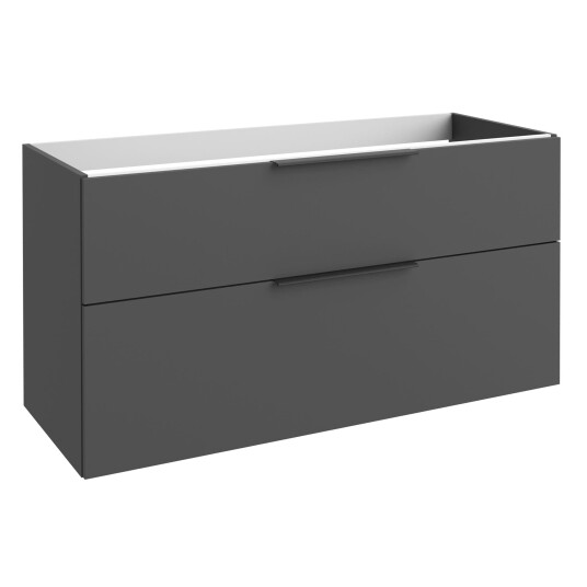 Korsbakken BIG Underskap m/2 skuffer 1190x455 mm Mørk Grå Matt Korsbakken BIG Underskap m/2 skuffer 1190x455 mm Mørk Grå Matt