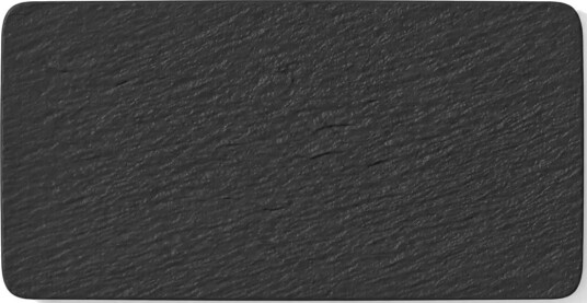 Villeroy & Boch Manufacture Rock Rektangulært Serveringsfat 35x18 cm Svart Villeroy & Boch Manufacture Rock Rektangulært Serveringsfat 35x18 cm Svart