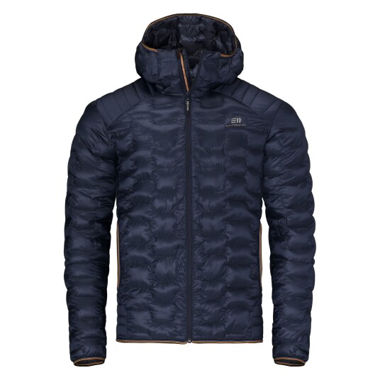 Elevenate Men's Motion Hood Dark Navy Solid S, Dark Navy Solid