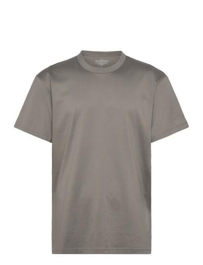 Bread & Boxers Crew Neck Pima   Grey   L