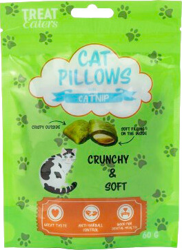 Treateaters Kattemat Katteputer med Catnip 60 g