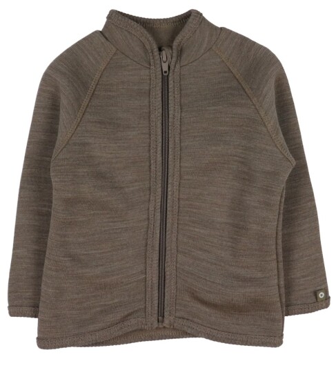Smallstuff Ull Cardigan med Glidelås Nature 92 98