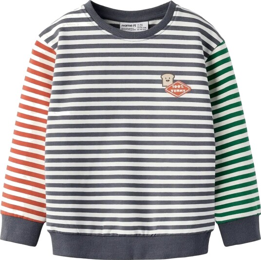 Name It Nmmkaster Ls Nreg Sweat Unb Navy 104