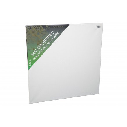 Artino Oppspent Bomullslerret Hvit 15x15x1,8cm Artino Oppspent Bomullslerret Hvit 15x15x1,8cm