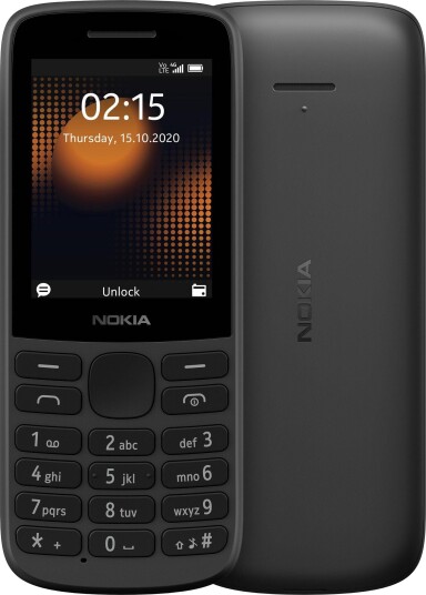 Nokia 215 4G (2024) Svart