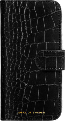 Ideal Of Sweden Magnet Wallet+ Black Croco (IDMWP-I2361-334)