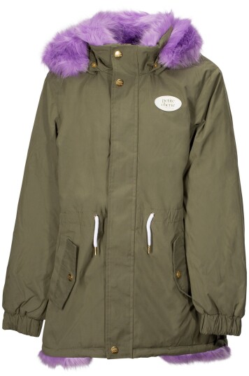 Petite Chérie Atelier Amabelle Parkasjakke Dusty Purple 90 Petite Chérie Atelier Amabelle Parkasjakke Dusty Purple 90