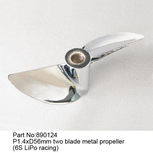 Joysway JW890124 Two blade metal propeller (6S LiPo)