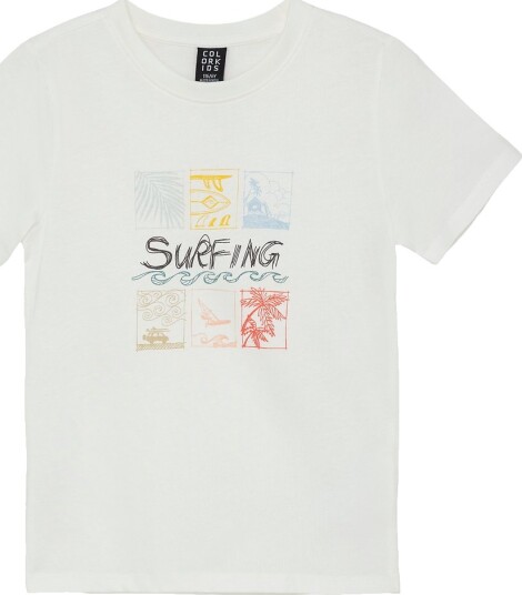 Color Kids T skjorte   Snow White m. Trykk   Color Kids   6 år 116   T skjorte   Hvit
