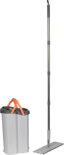 Clean by Nordic flat mopp med bøtte