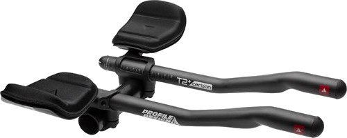 Profile Design T2+ karbon triatlon bøyler Blank Svart