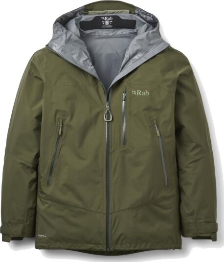 Rab Downpour Mountain Jacket Army Small Rab Downpour Mountain Jacket Army Small