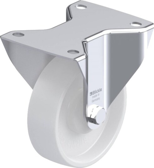 Blickle 619908 Bk-Po 125Ka-3 Dreiehjul Hjuldiameter: 125 Mm Bæreevne (Maks.): 300 Kg 1 Stk