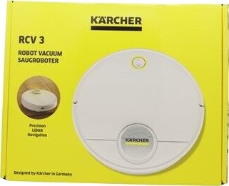 Kärcher RCV 3 Robotstøvsuger med HEPA-filter og fjernkontroll